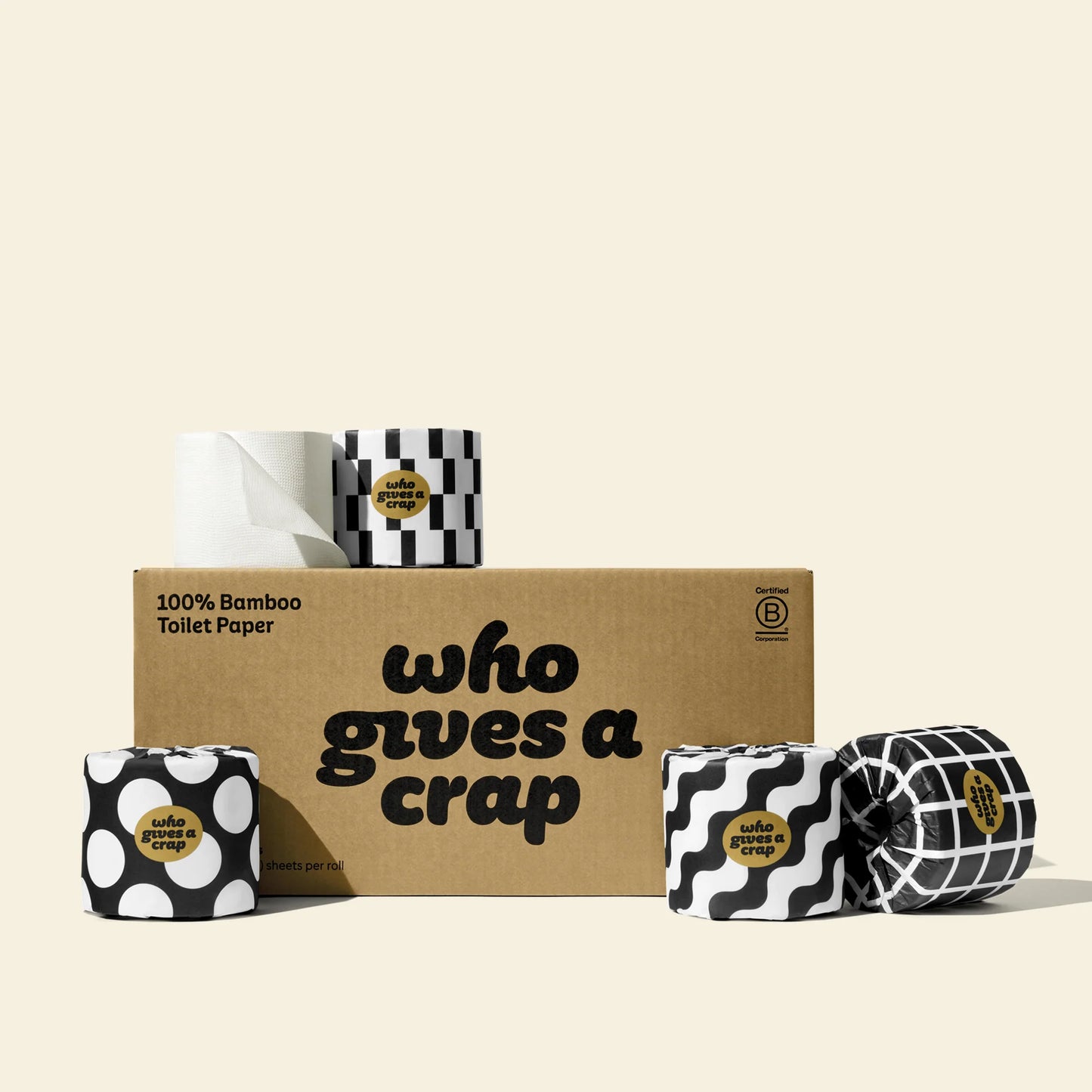 100% Bamboo Toilet Paper